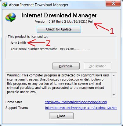 internet download manager registration serial number windows 10